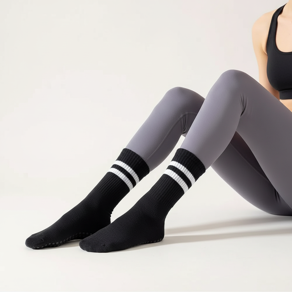 Nordspur | Flexelle Mid Tube Cotton Grip Socks