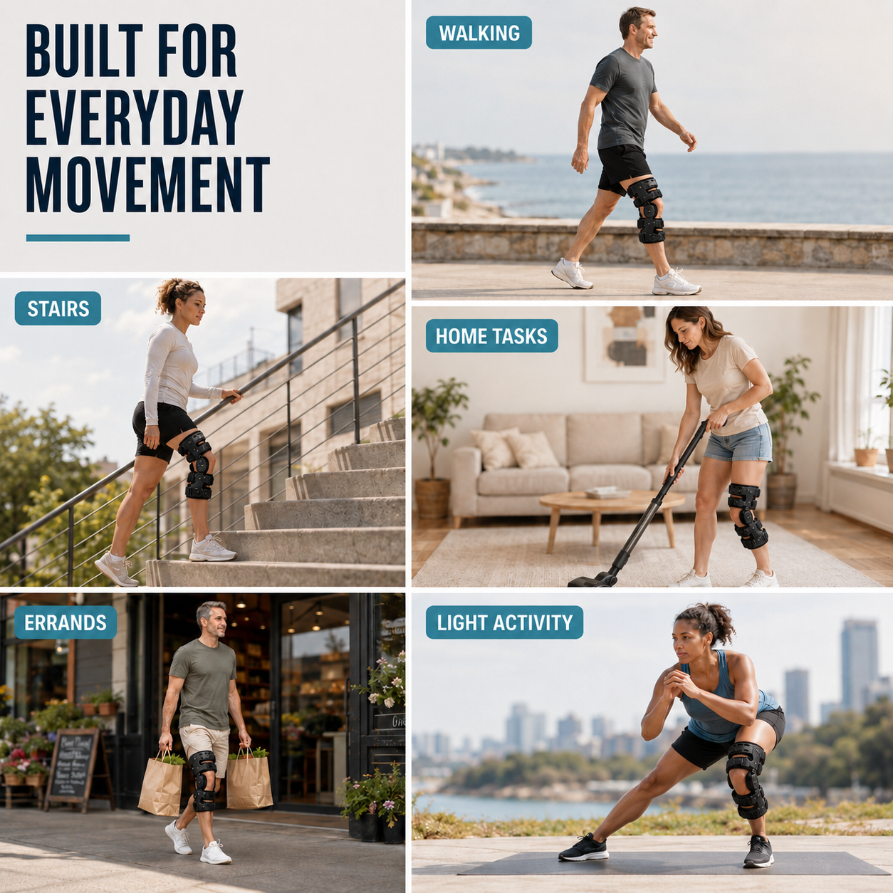 Nordspur | FlexiMove Rigid Hinged Knee Support
