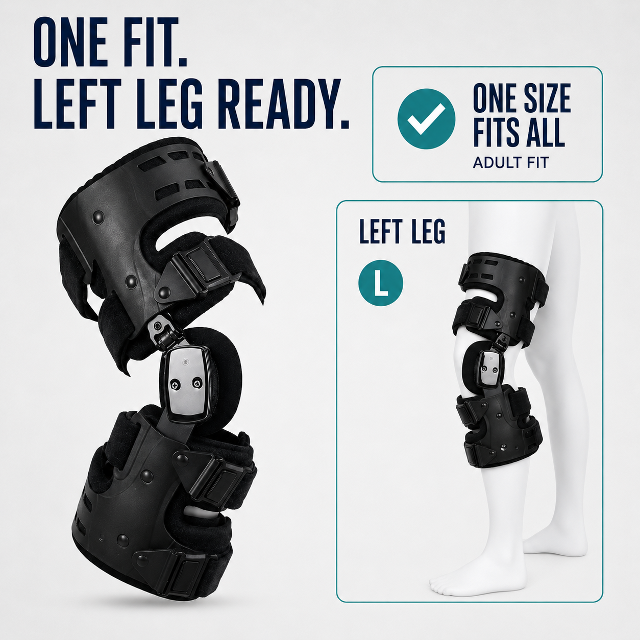 Nordspur | FlexiMove Rigid Hinged Knee Support