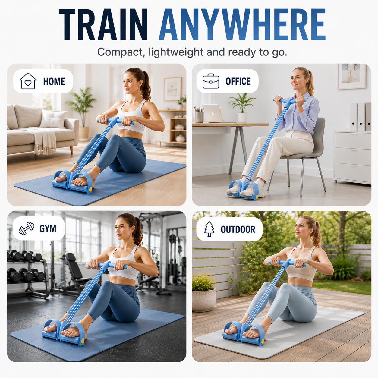 Nordspur | FlexiPull 6-Tube Resistance Band