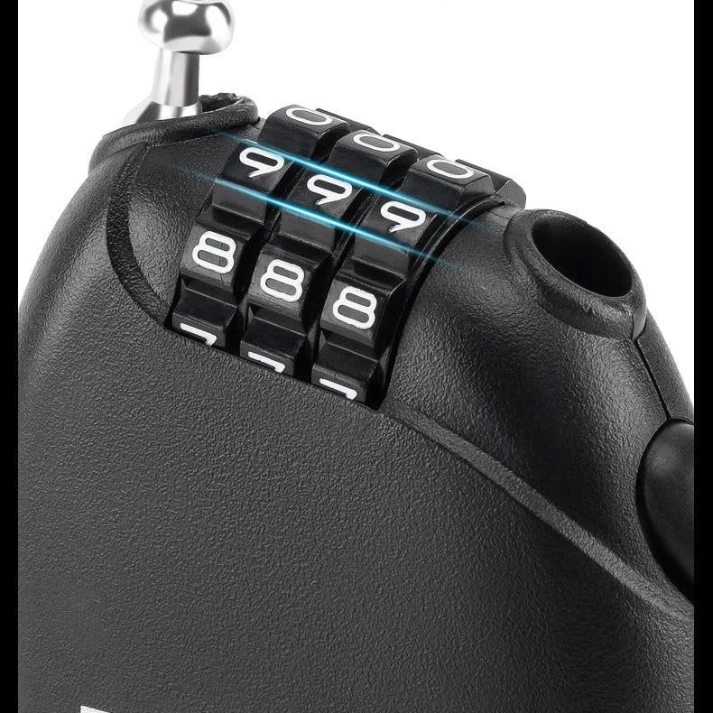 Nordspur | Flexlock Retractable Combination Cable Lock