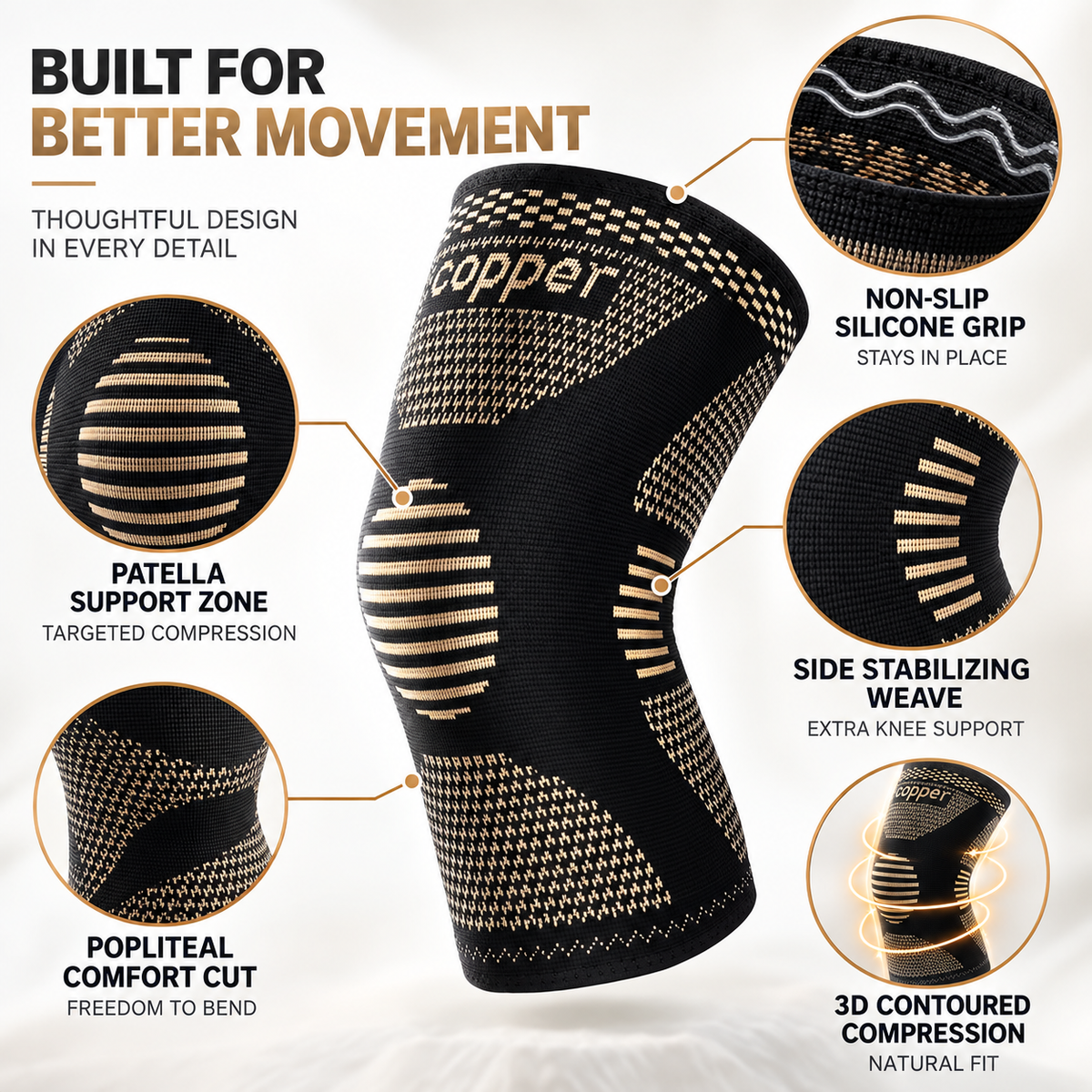 Nordspur | Flexoraid Compression Knee Support Sleeve