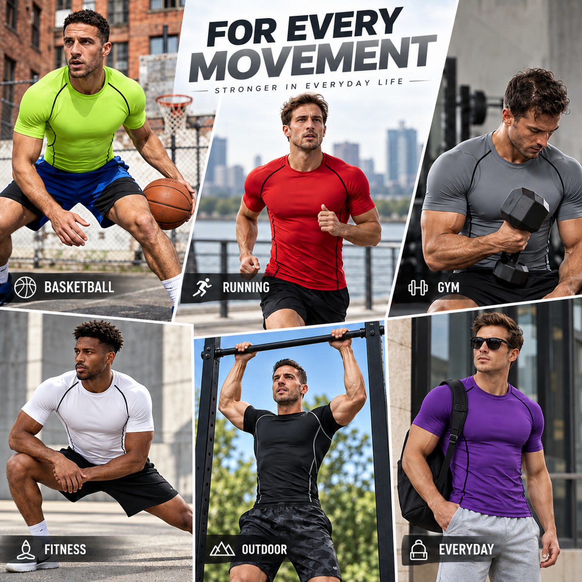 Nordspur | Flexorix Men Compression Short Sleeve Shirt