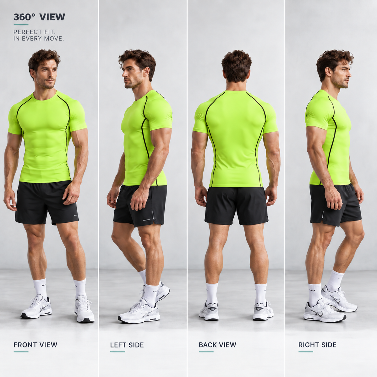 Nordspur | Flexorix Men Compression Short Sleeve Shirt