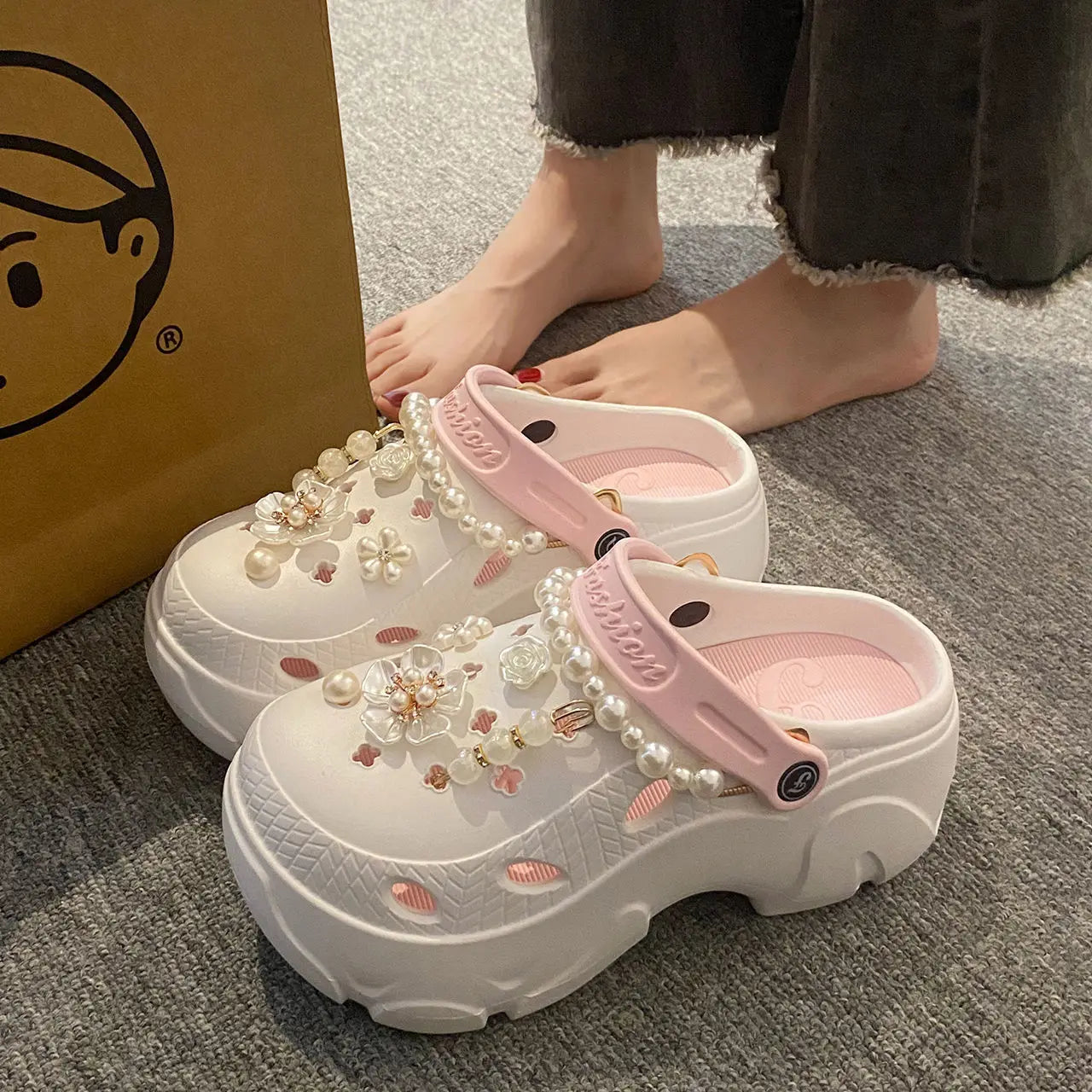 Nordspur | Florastep Chunky Platform Summer Clogs