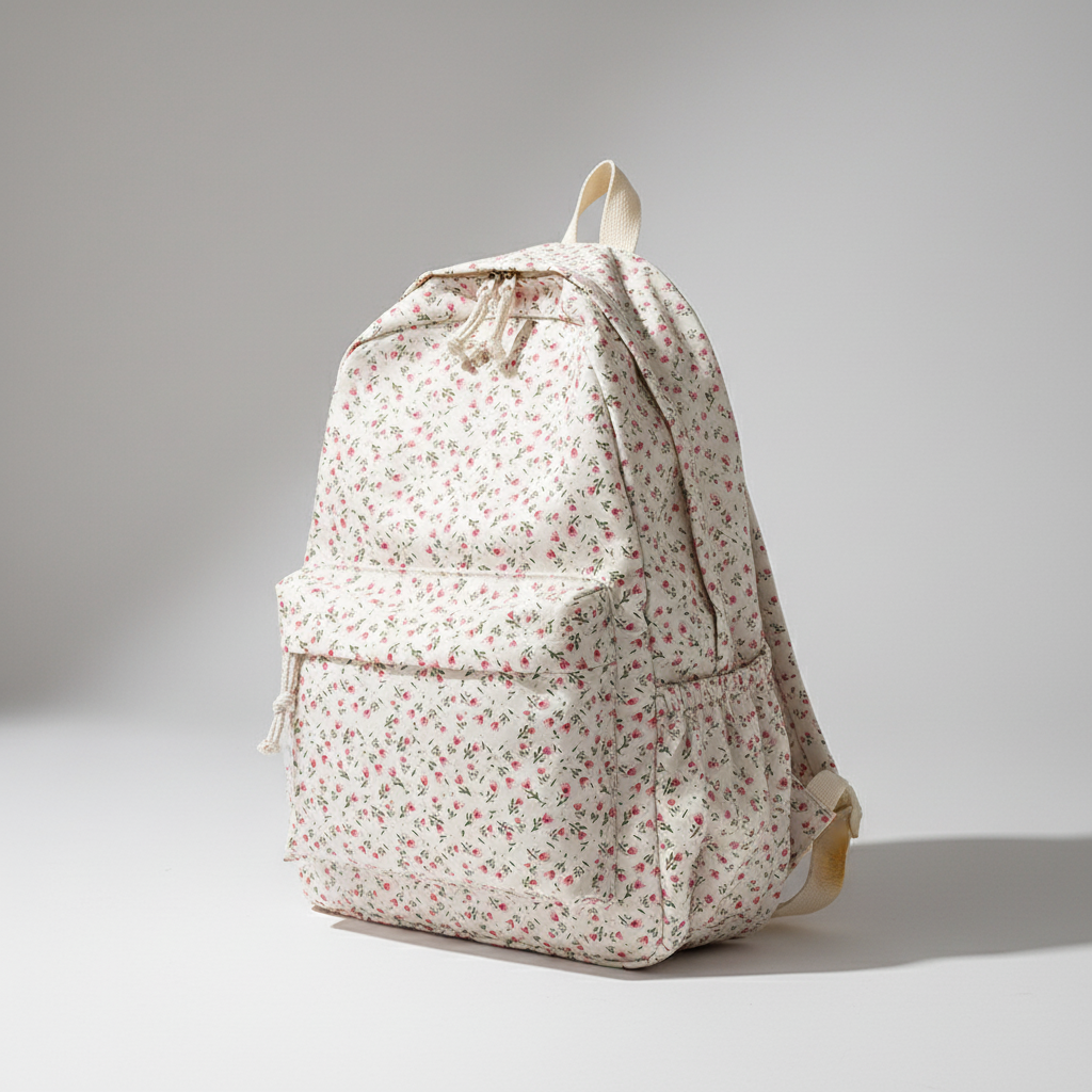 Nordspur | FlorinaPack Nylon Floral School Backpack