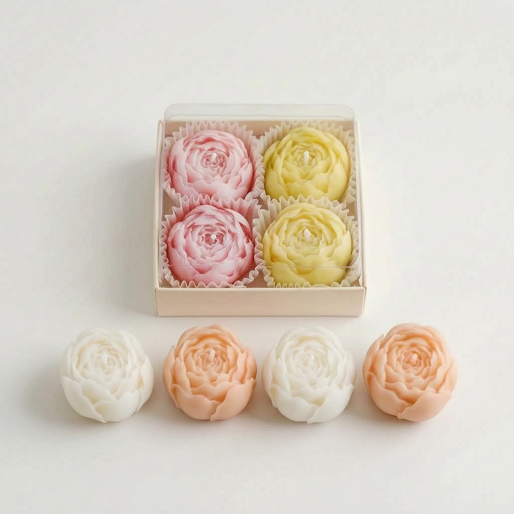 Nordspur | FlorisGlow Scented Floral Decorative Candles