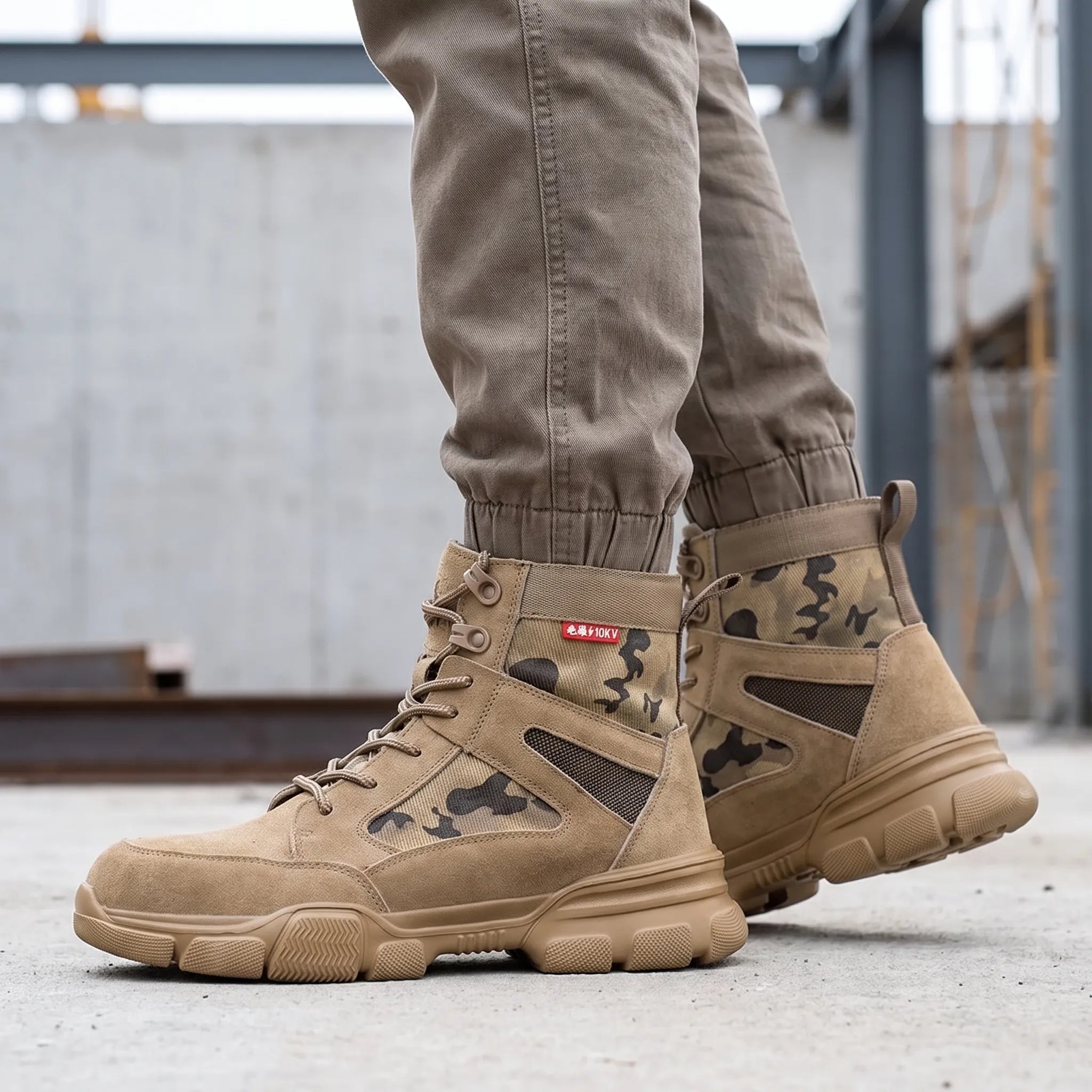 Nordspur | FortisWork High-Top Lace-Up Safety Boots