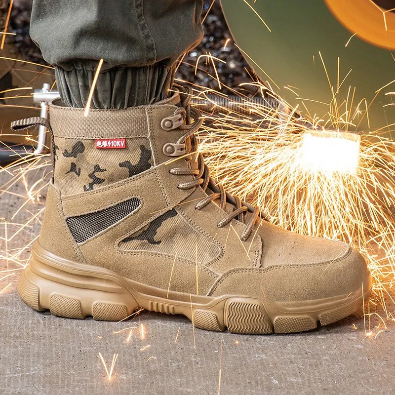 Nordspur | FortisWork High-Top Lace-Up Safety Boots