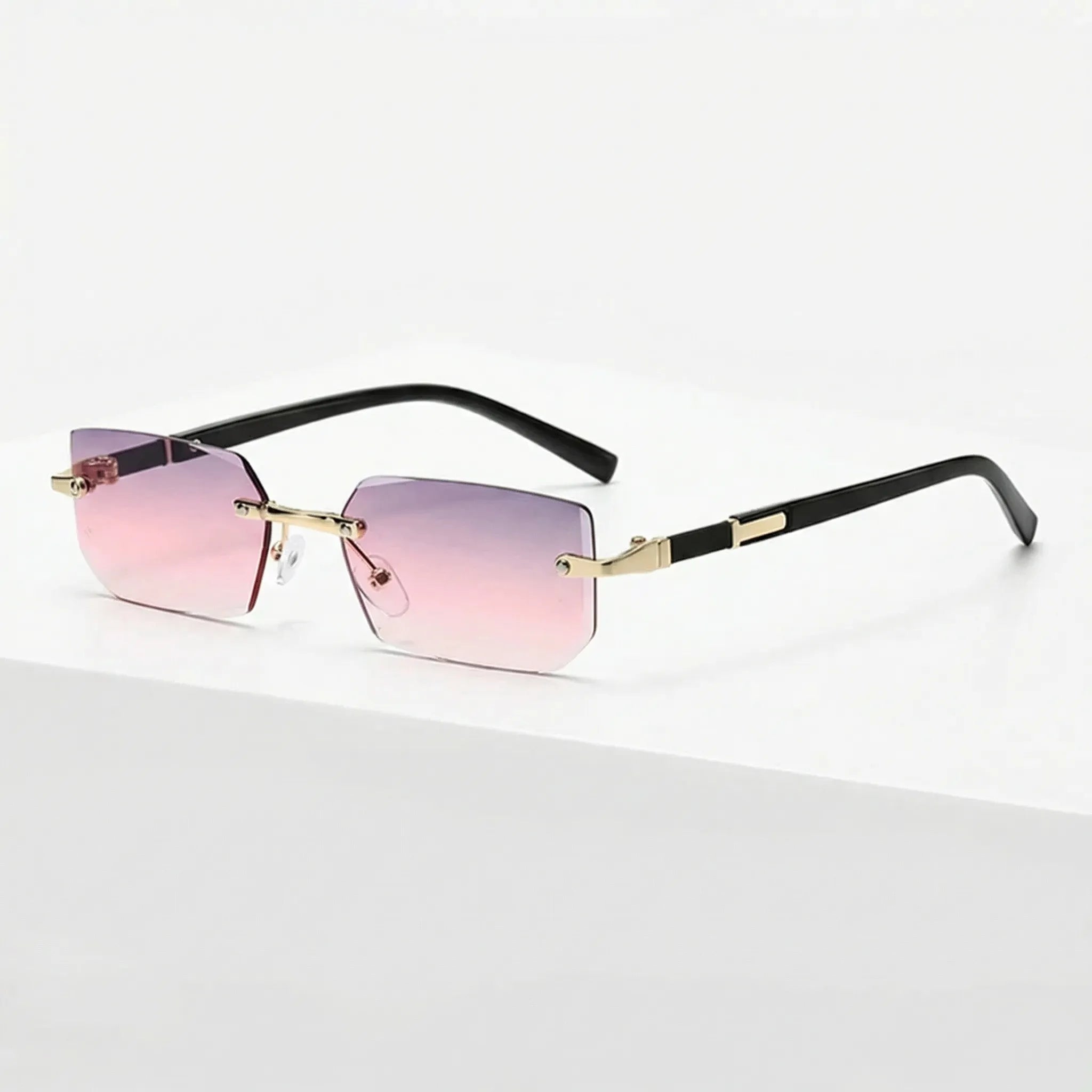 Nordspur | Framlix Rimless Rectangle Frameless Sunglasses