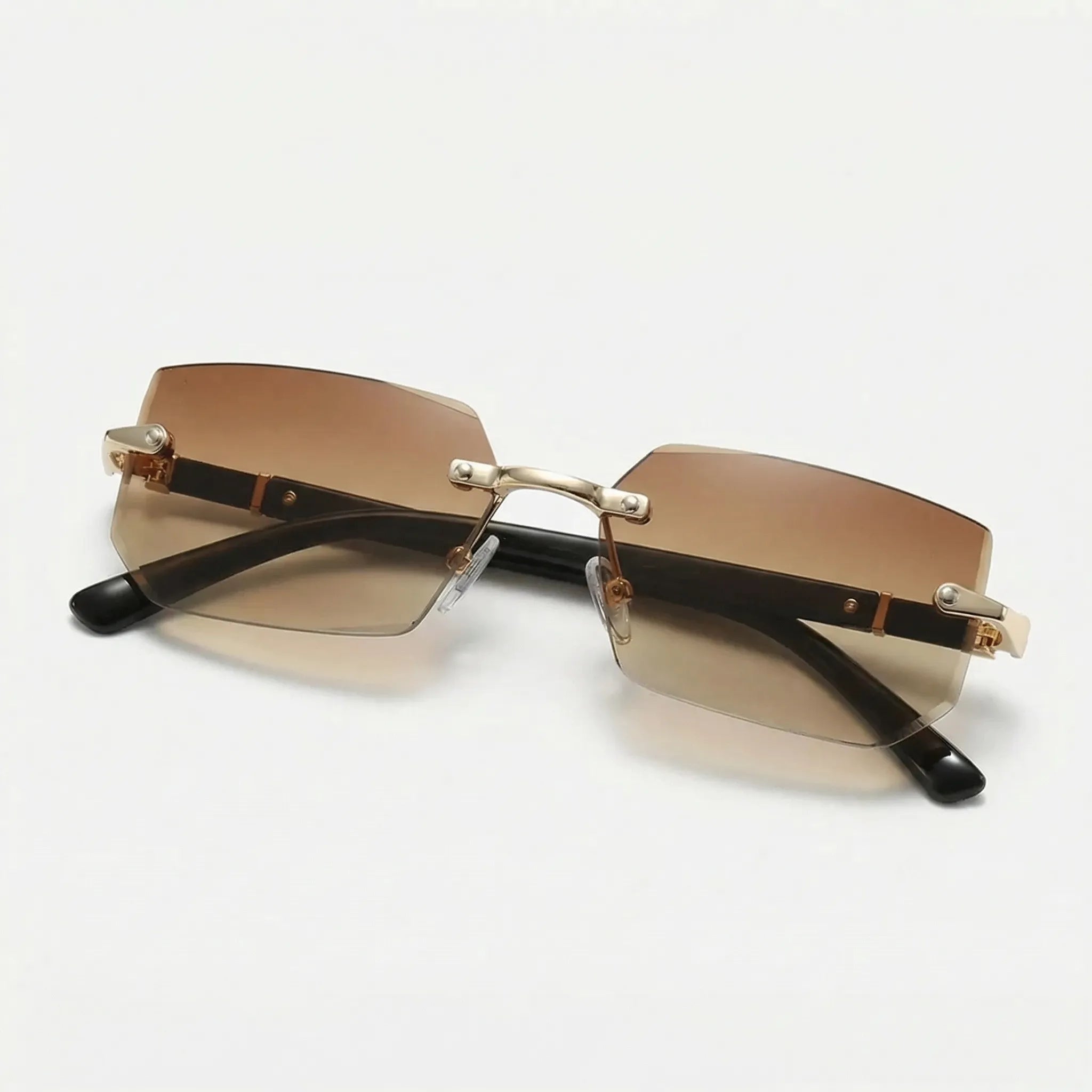 Nordspur | Framlix Rimless Rectangle Frameless Sunglasses