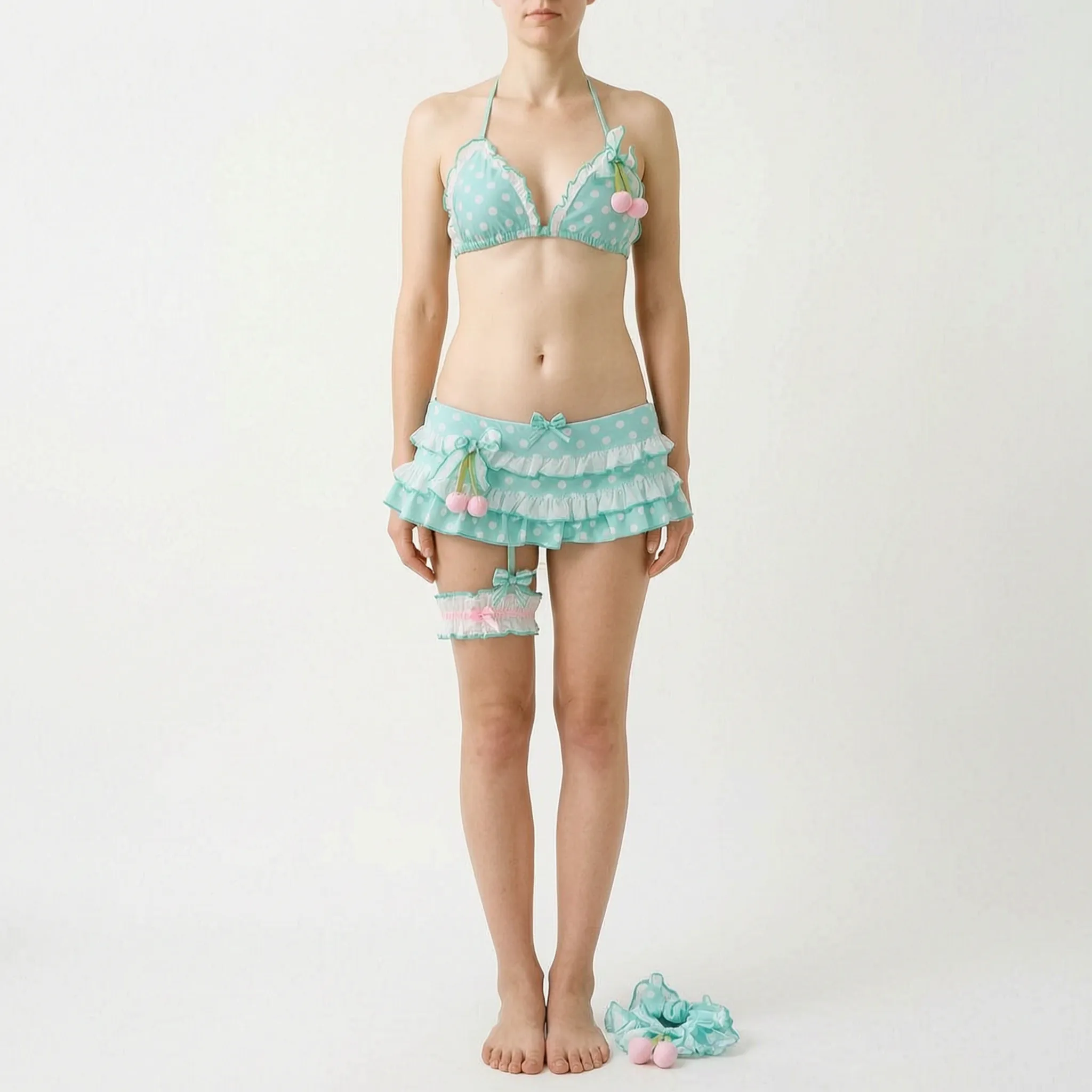Nordspur | Frillium Y2K Style Ruffle Bikini Set