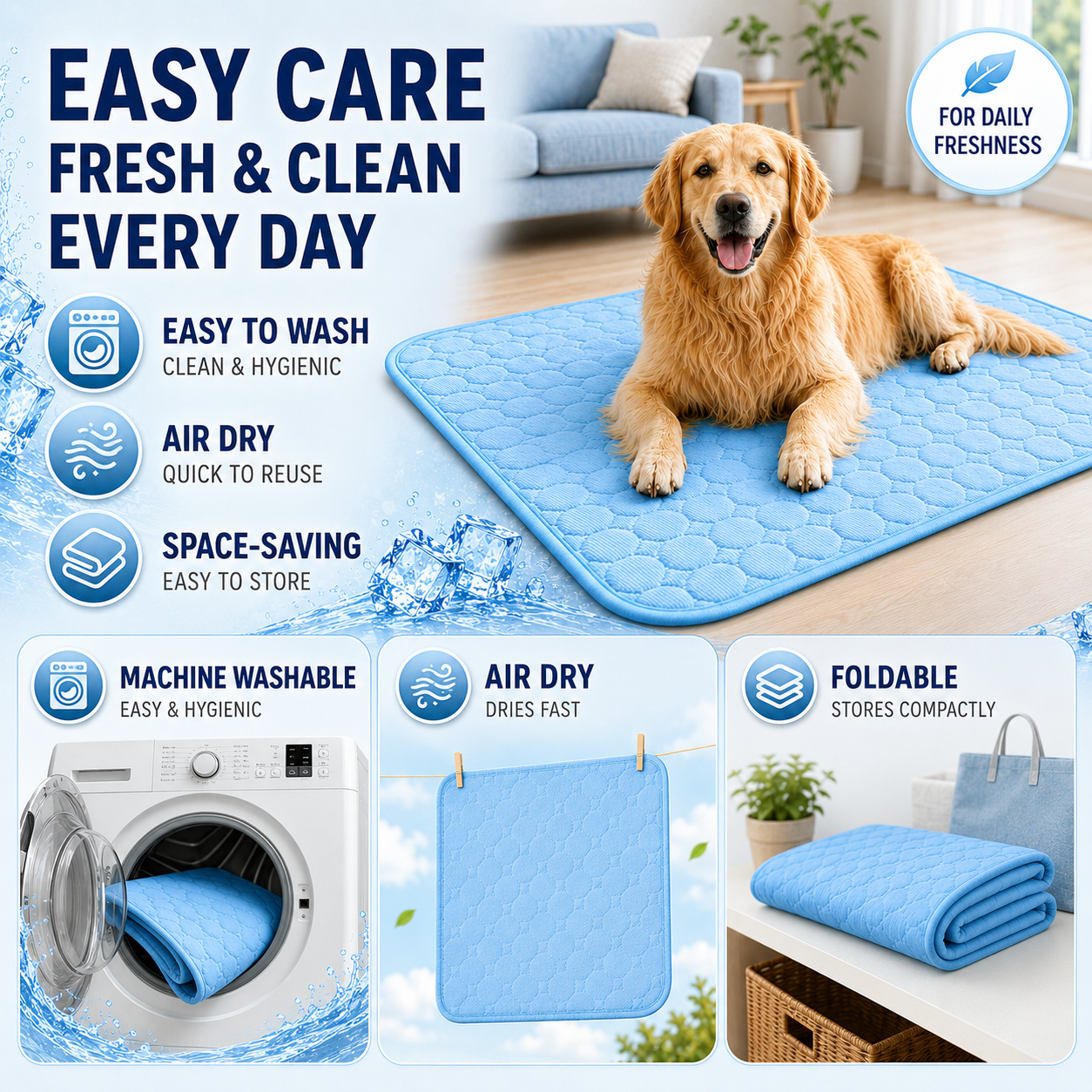 Nordspur | Frostbed Washable Pet Cooling Mat