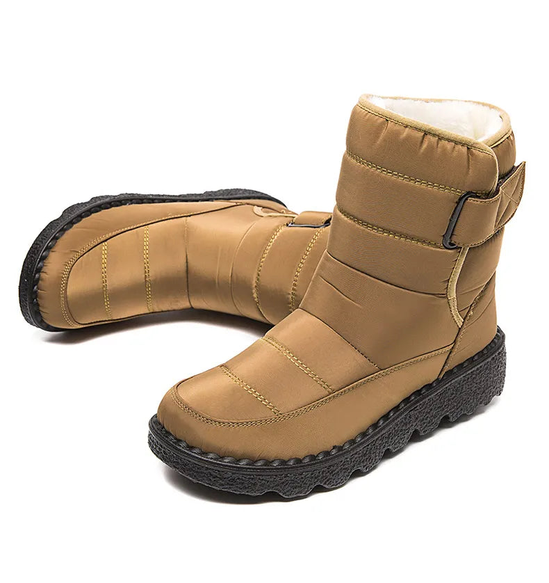 Nordspur | Frostelle Quilted Hook Fastening Snow Boots