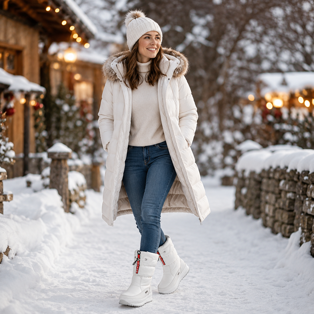 Nordspur | Frozelle Mid Calf Insulated Snow Boots