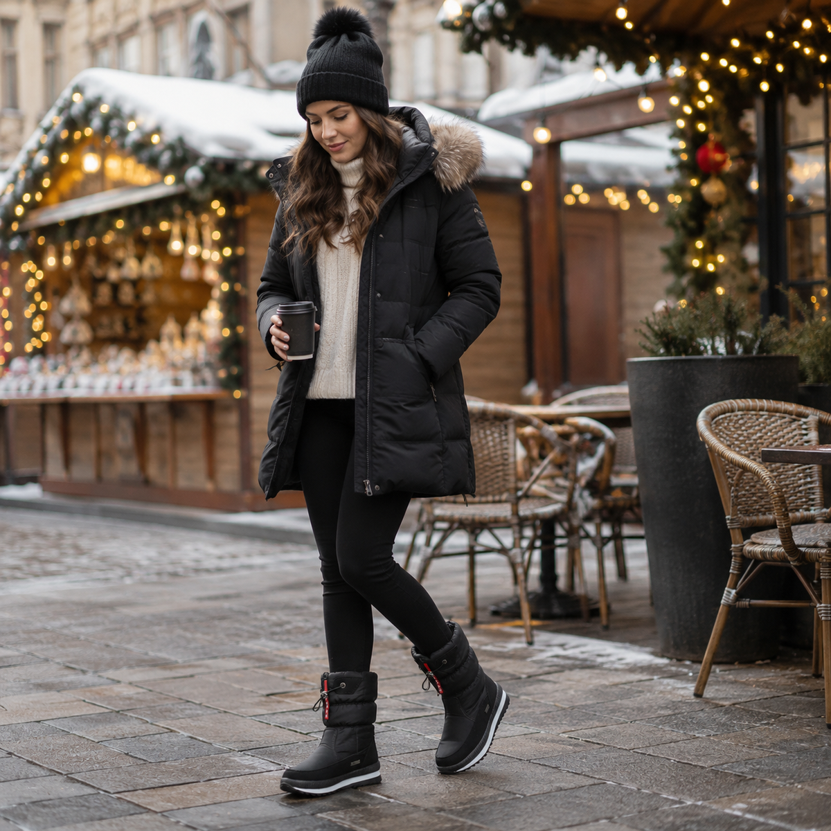 Nordspur | Frozelle Mid Calf Insulated Snow Boots
