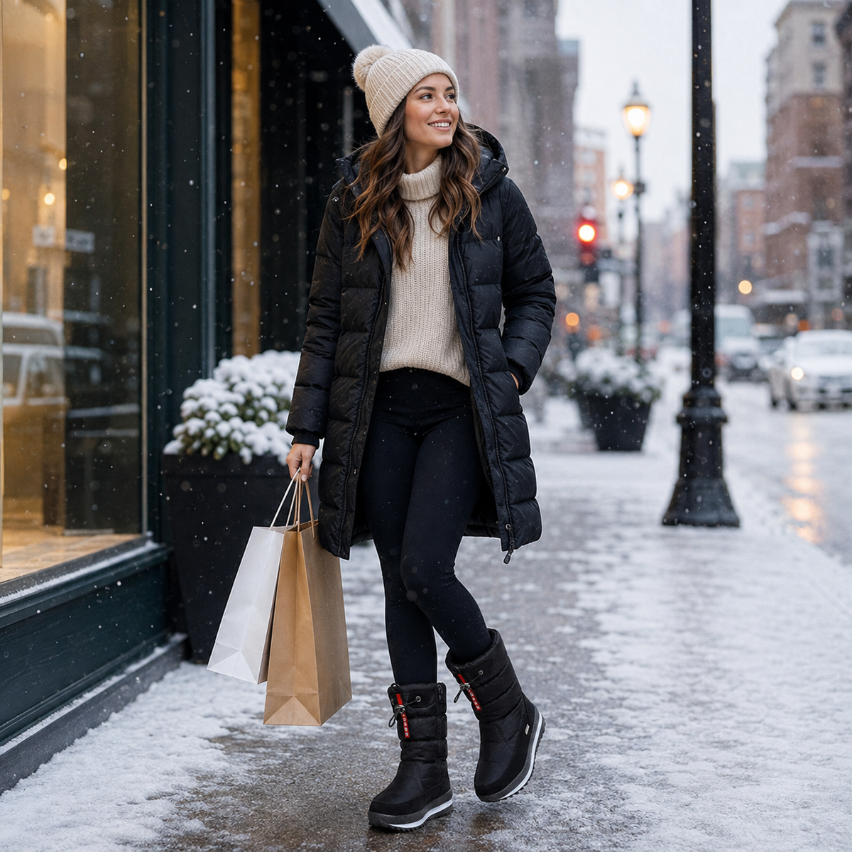 Nordspur | Frozelle Mid Calf Insulated Snow Boots