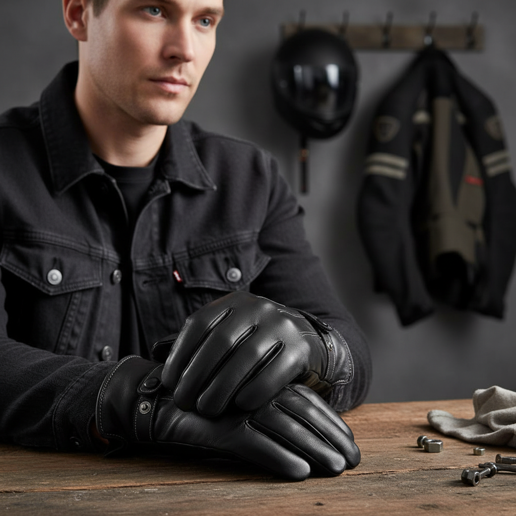 Nordspur | Full Finger PU Leather Gloves