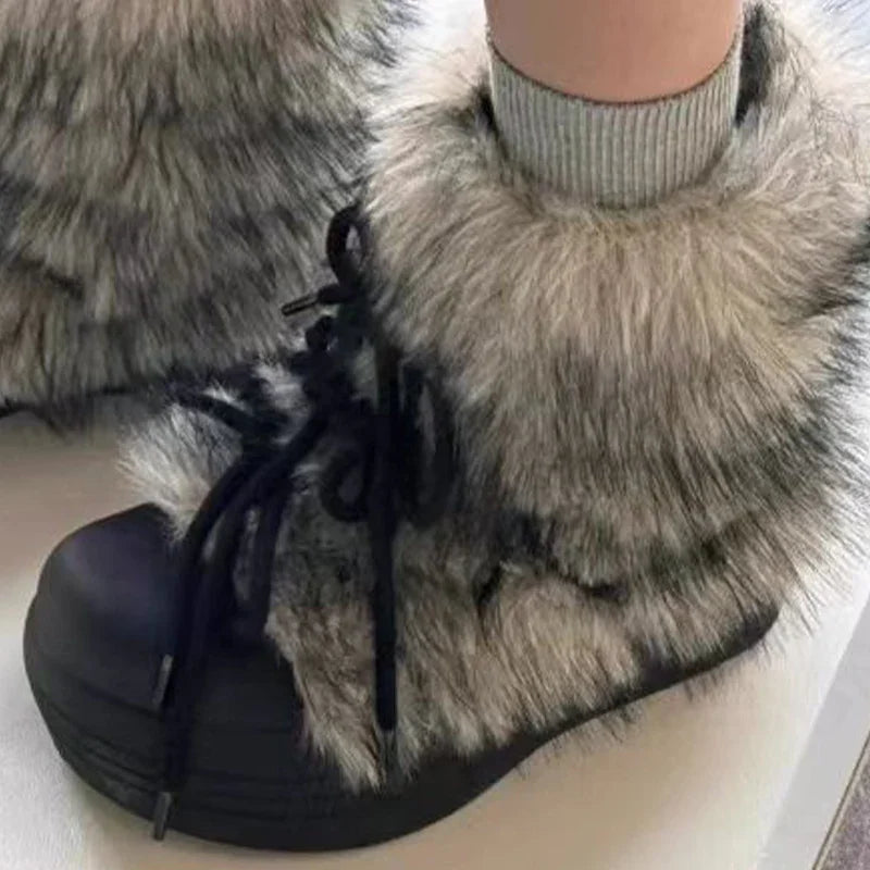 Nordspur | Furavelle Ankle Platform Snow Boots