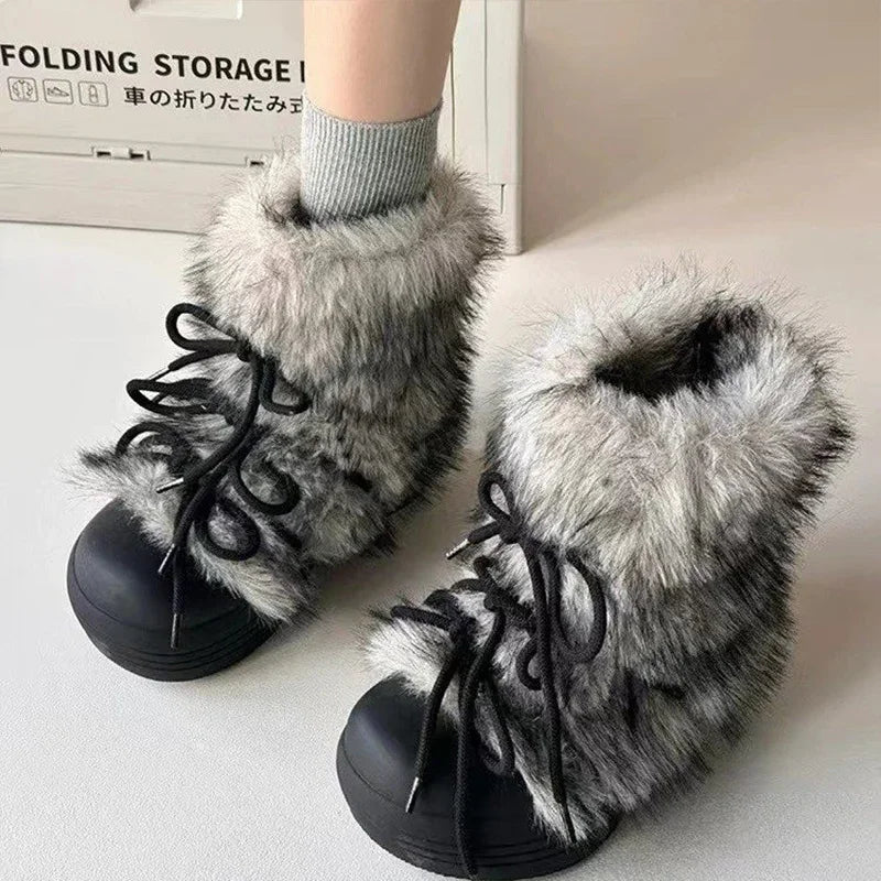 Nordspur | Furavelle Ankle Platform Snow Boots