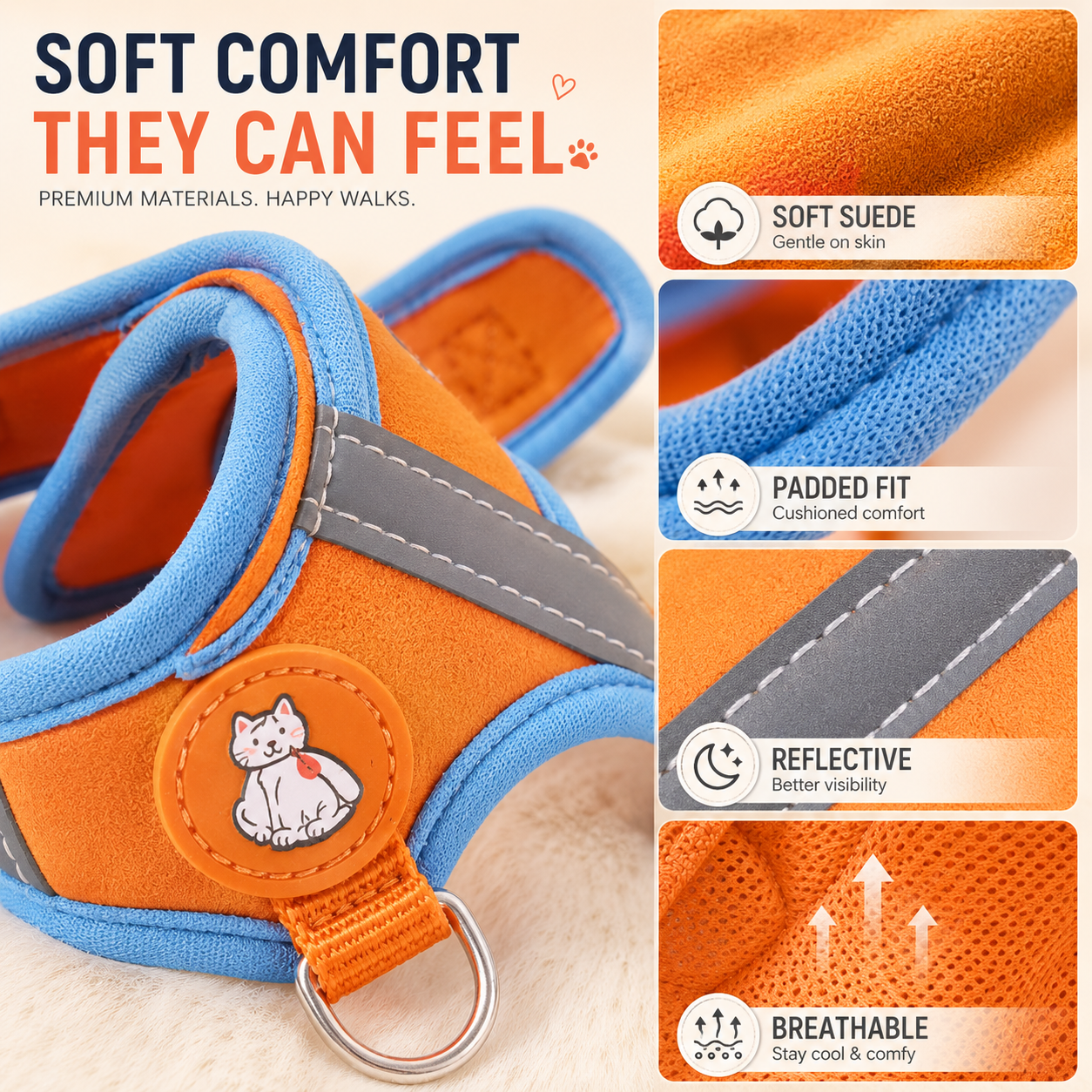 Nordspur | Furloop Adjustable Vest-Style Dog Harness