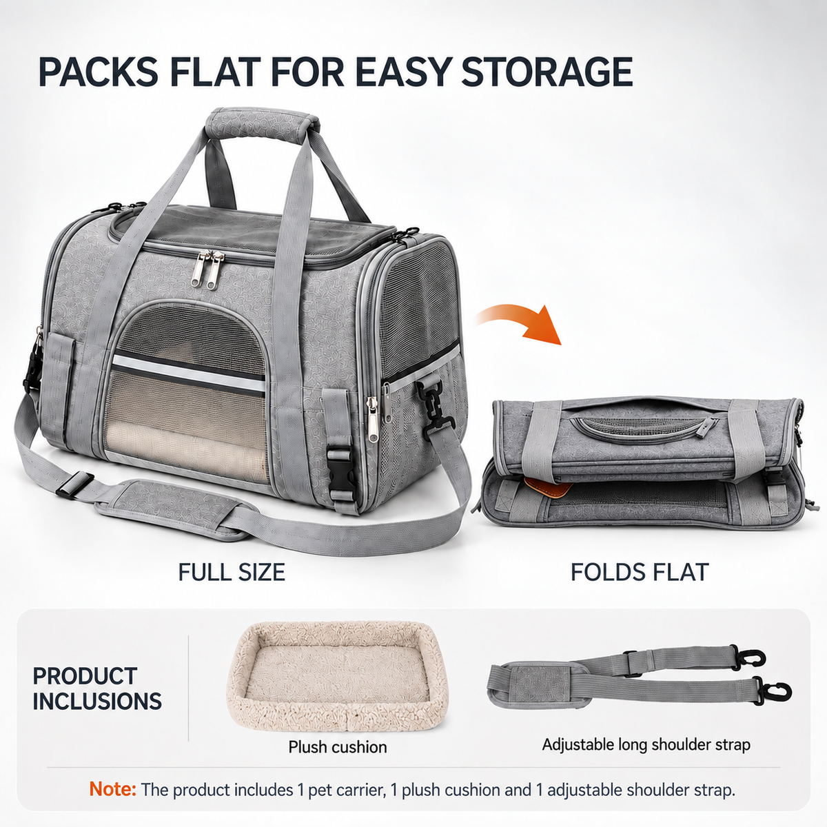 Nordspur | Furriko Soft-Sided Airline-Approved Pet Carrier Bag