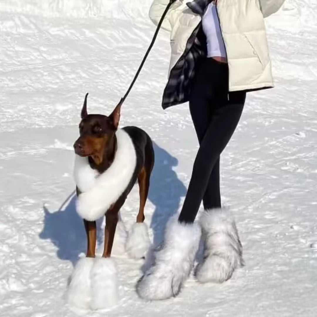 Nordspur | Furrique Mid Calf Fluffy Boots