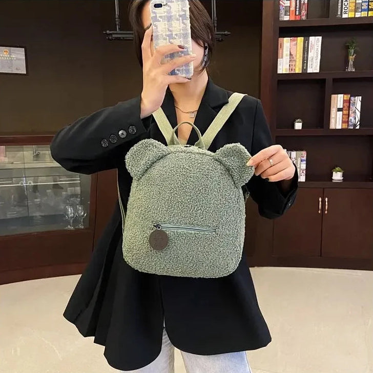 Nordspur | Fuzzaro Small Plush Flannel Backpack