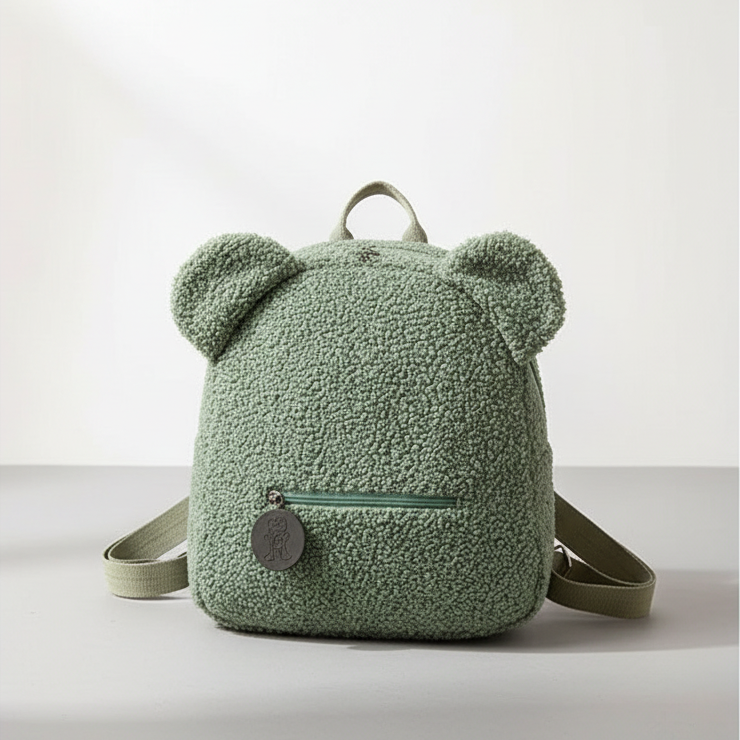 Nordspur | Fuzzaro Small Plush Flannel Backpack