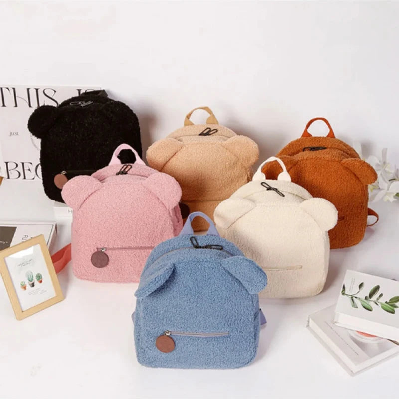 Nordspur | Fuzzaro Small Plush Flannel Backpack