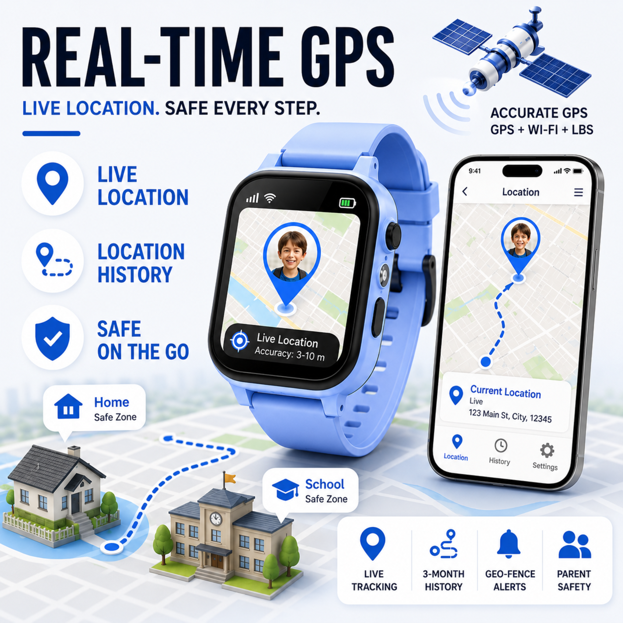 Nordspur | GPS Kids Smartwatch