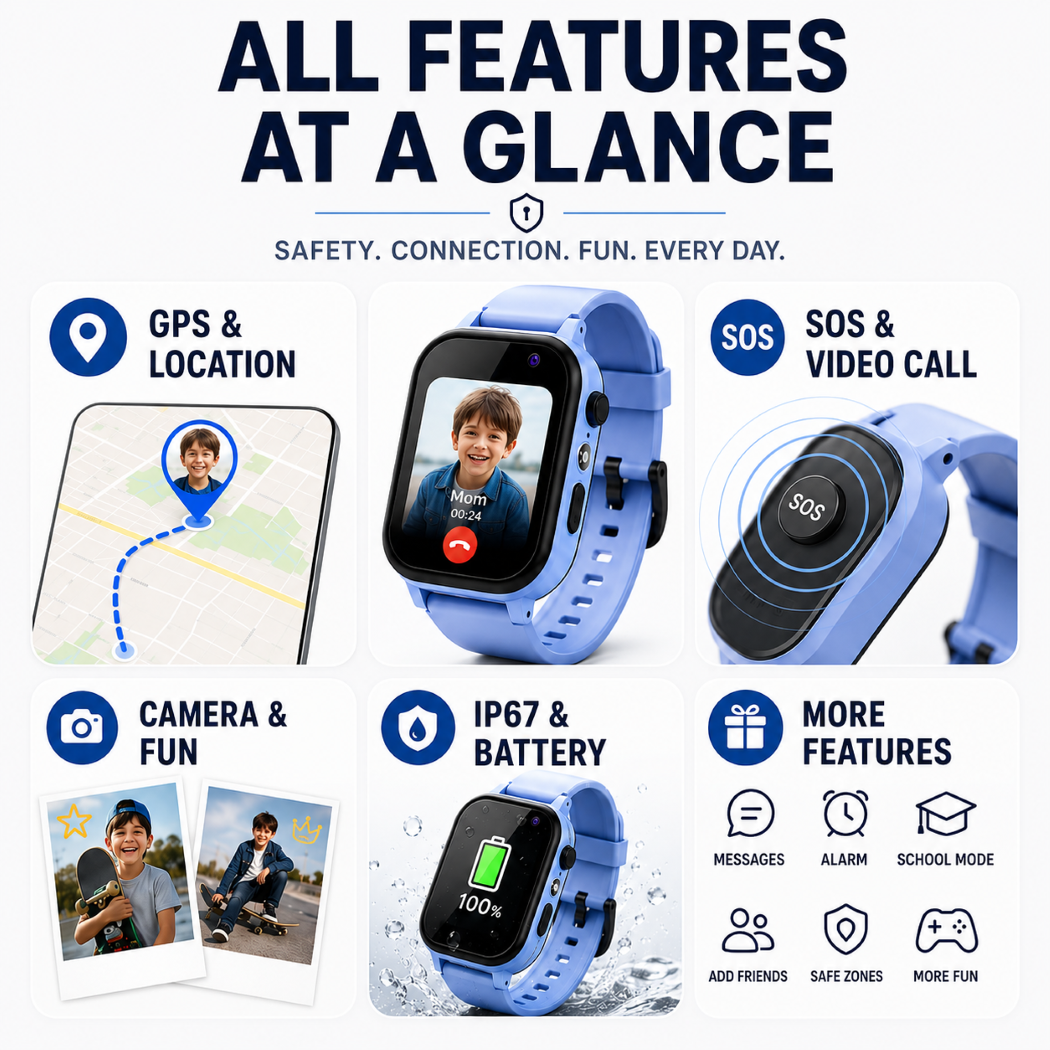 Nordspur | GPS Kids Smartwatch