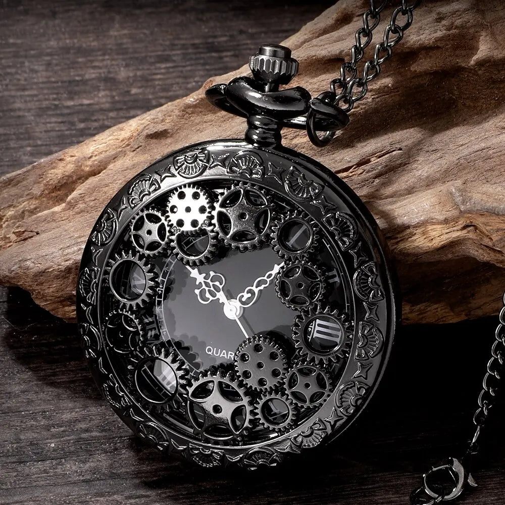 Nordspur | Gearhaven Steampunk Hollow Pocket Pendant