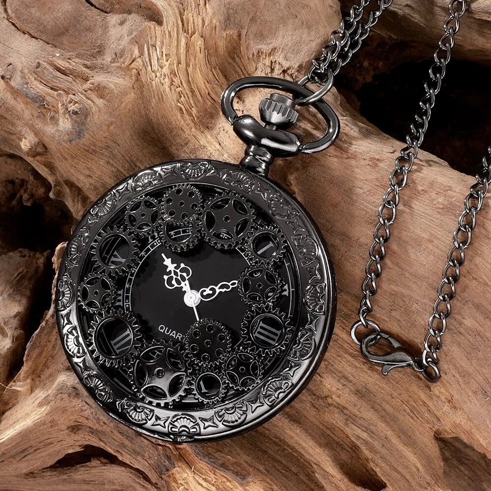 Nordspur | Gearhaven Steampunk Hollow Pocket Pendant
