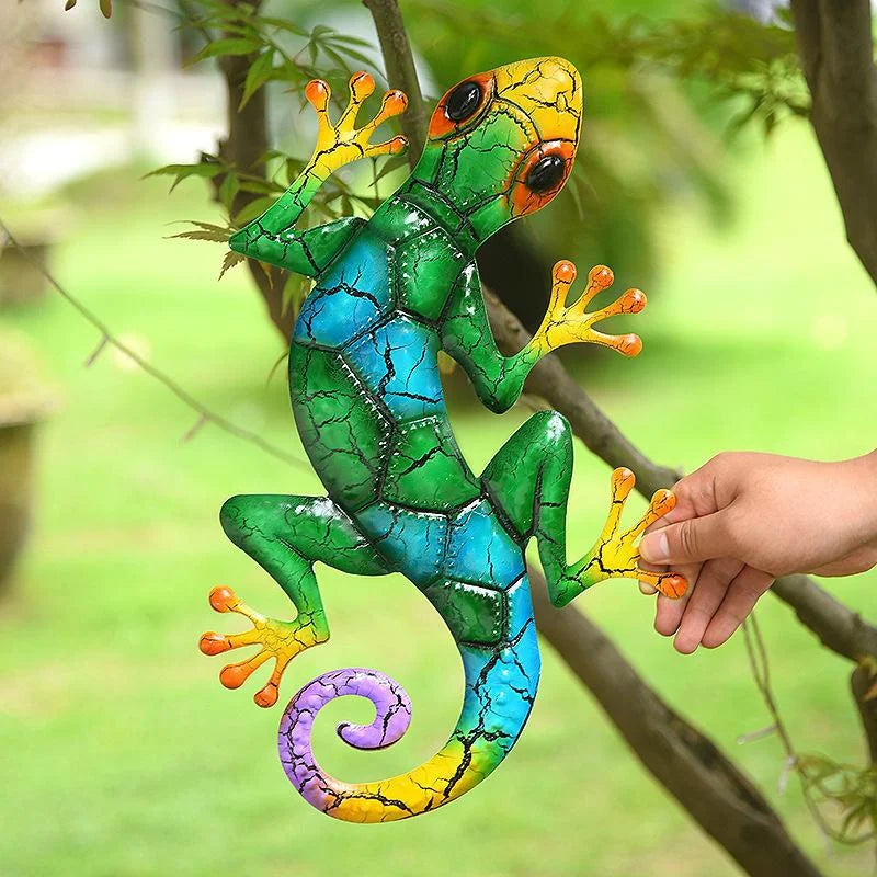 Nordspur | Geckora Colourful Gecko Wall Sculpture