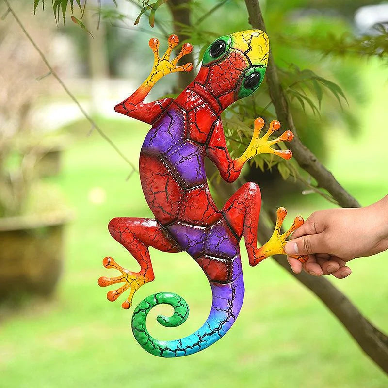 Nordspur | Geckora Colourful Gecko Wall Sculpture