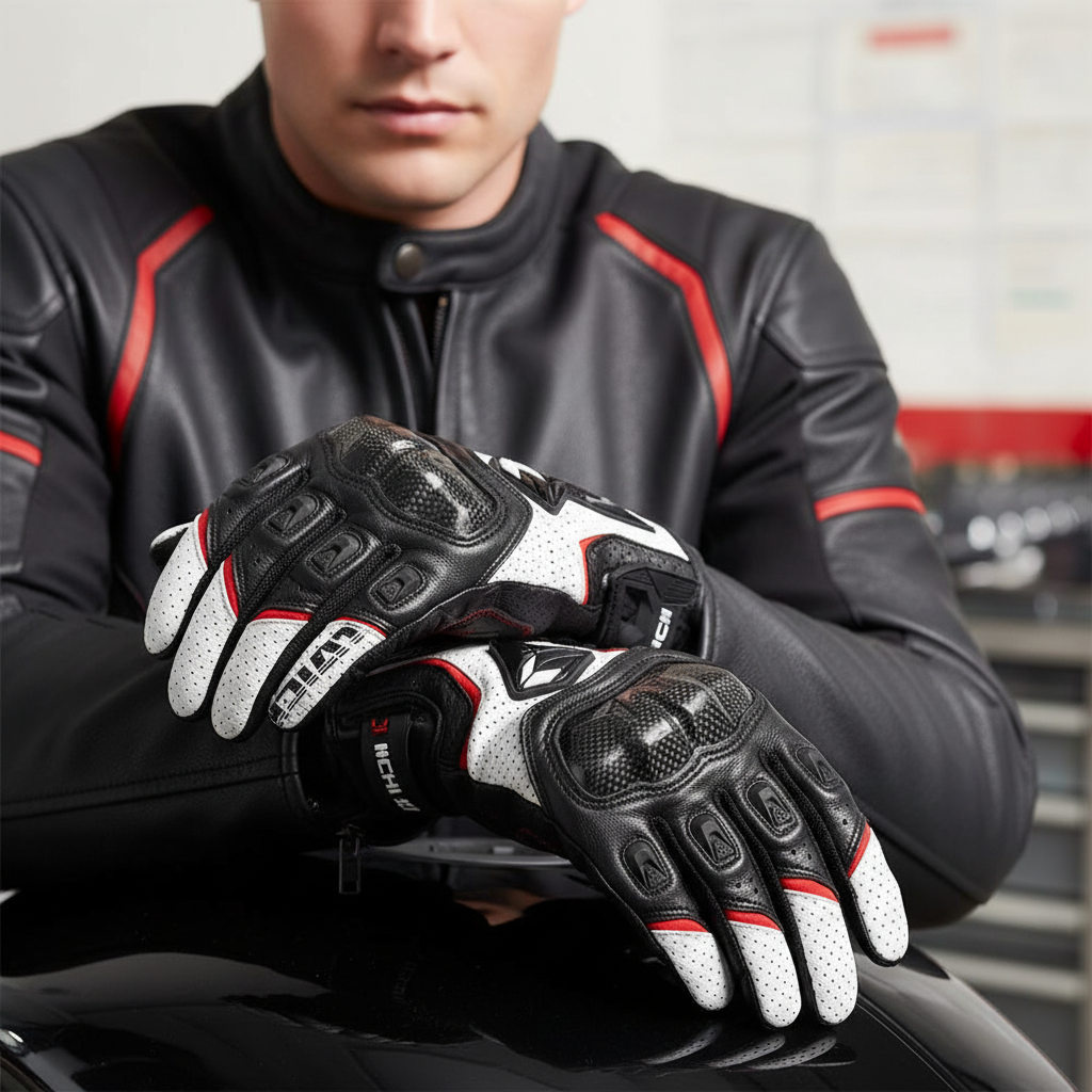 Nordspur | Genuine Leather Motorcycle Gloves