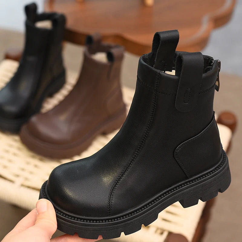 Nordspur | Genuine Leather Short Boots