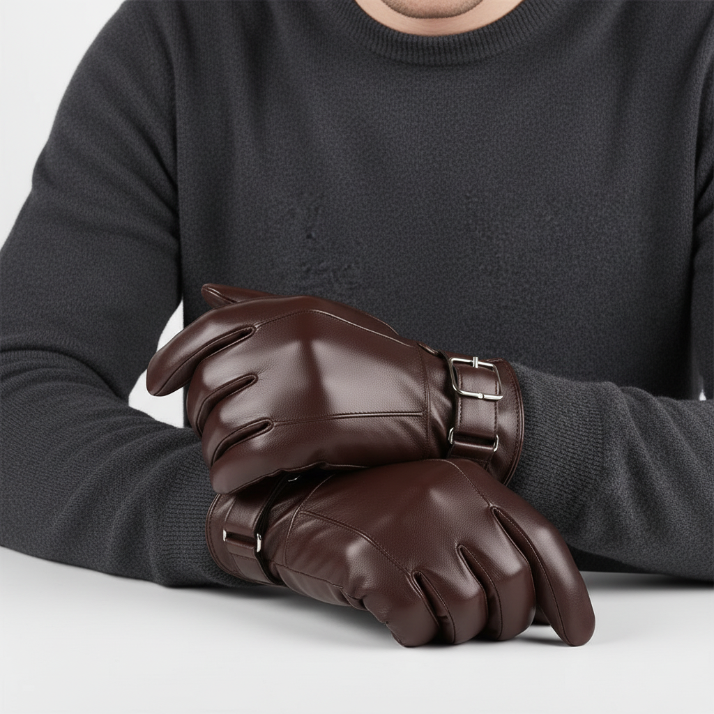 Nordspur | Genuine Leather Winter Gloves