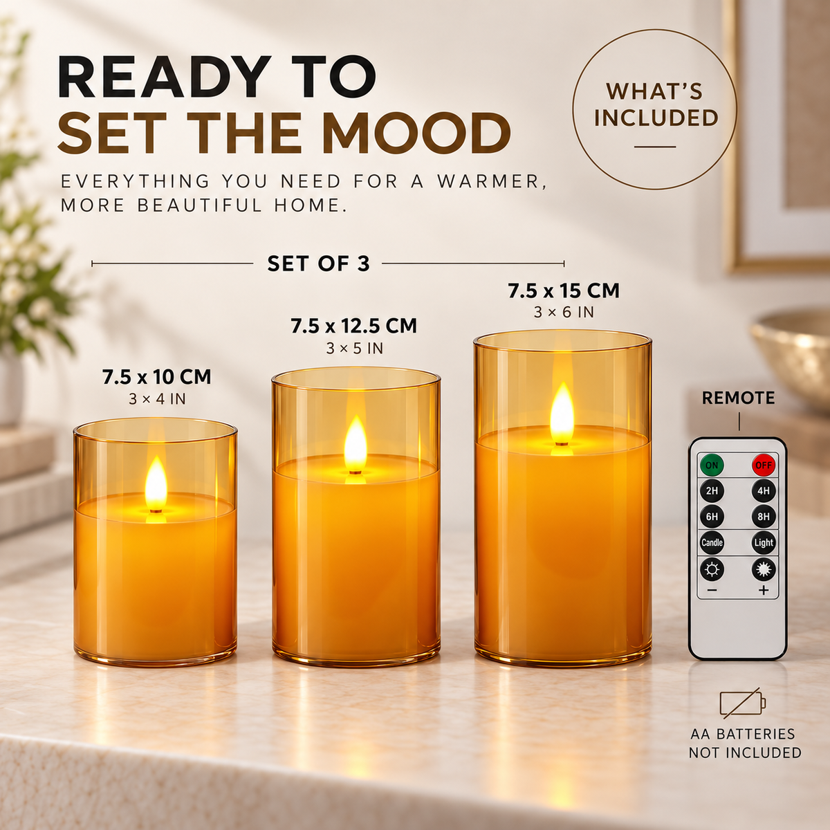 Nordspur | GildedFlame Candle Set