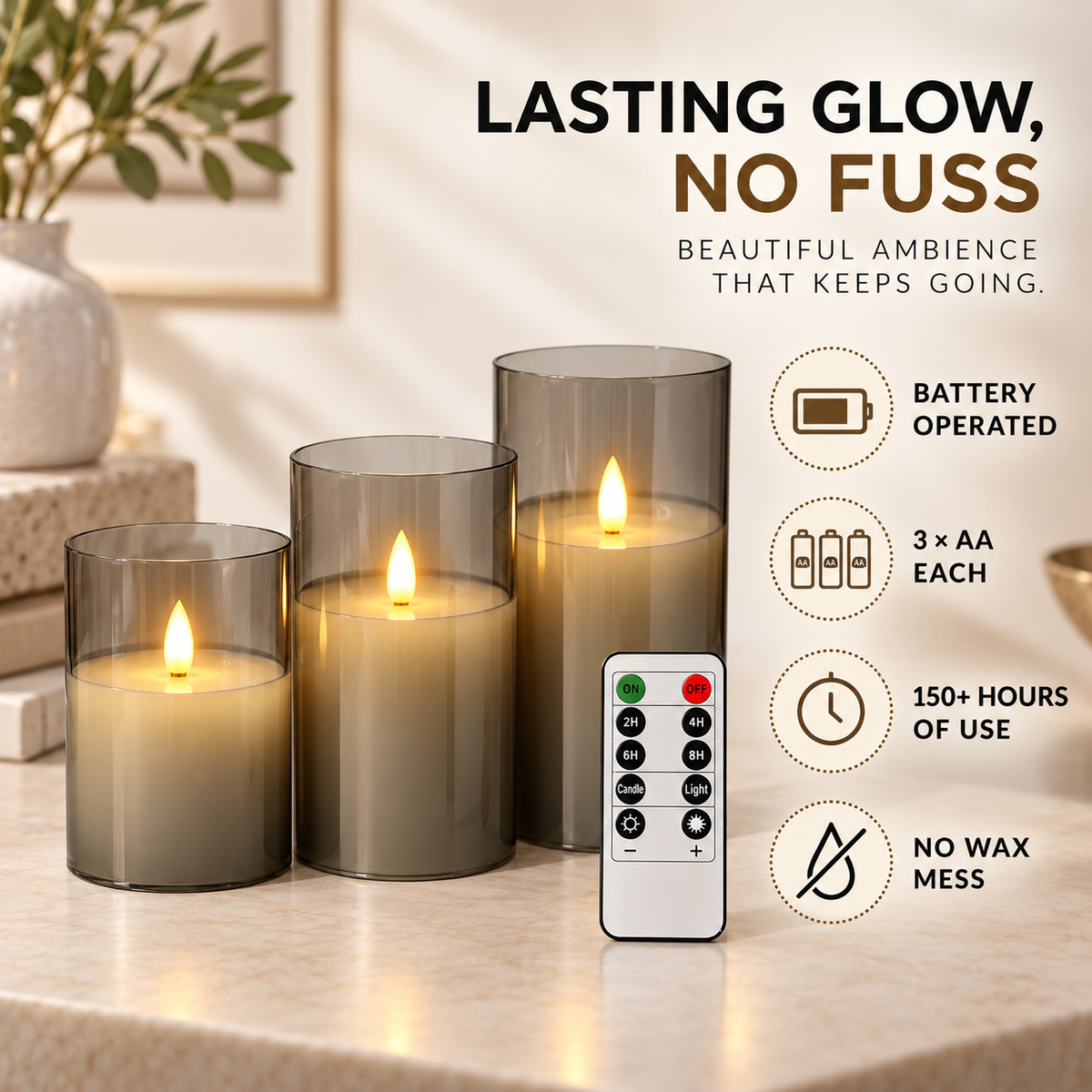 Nordspur | GildedFlame Candle Set