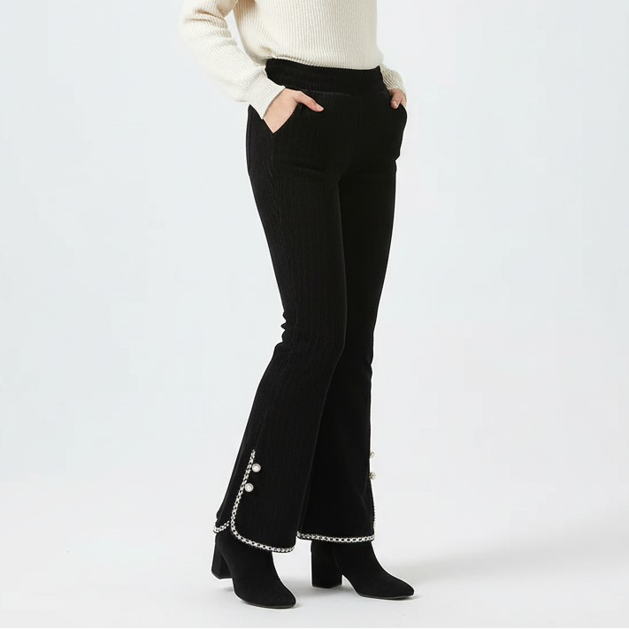 Nordspur | Girls Flared Chenille Pants