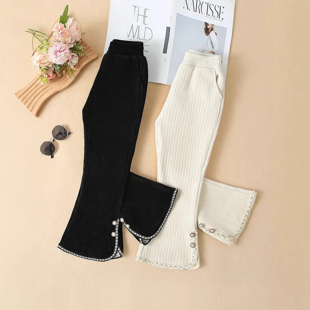Nordspur | Girls Flared Chenille Pants