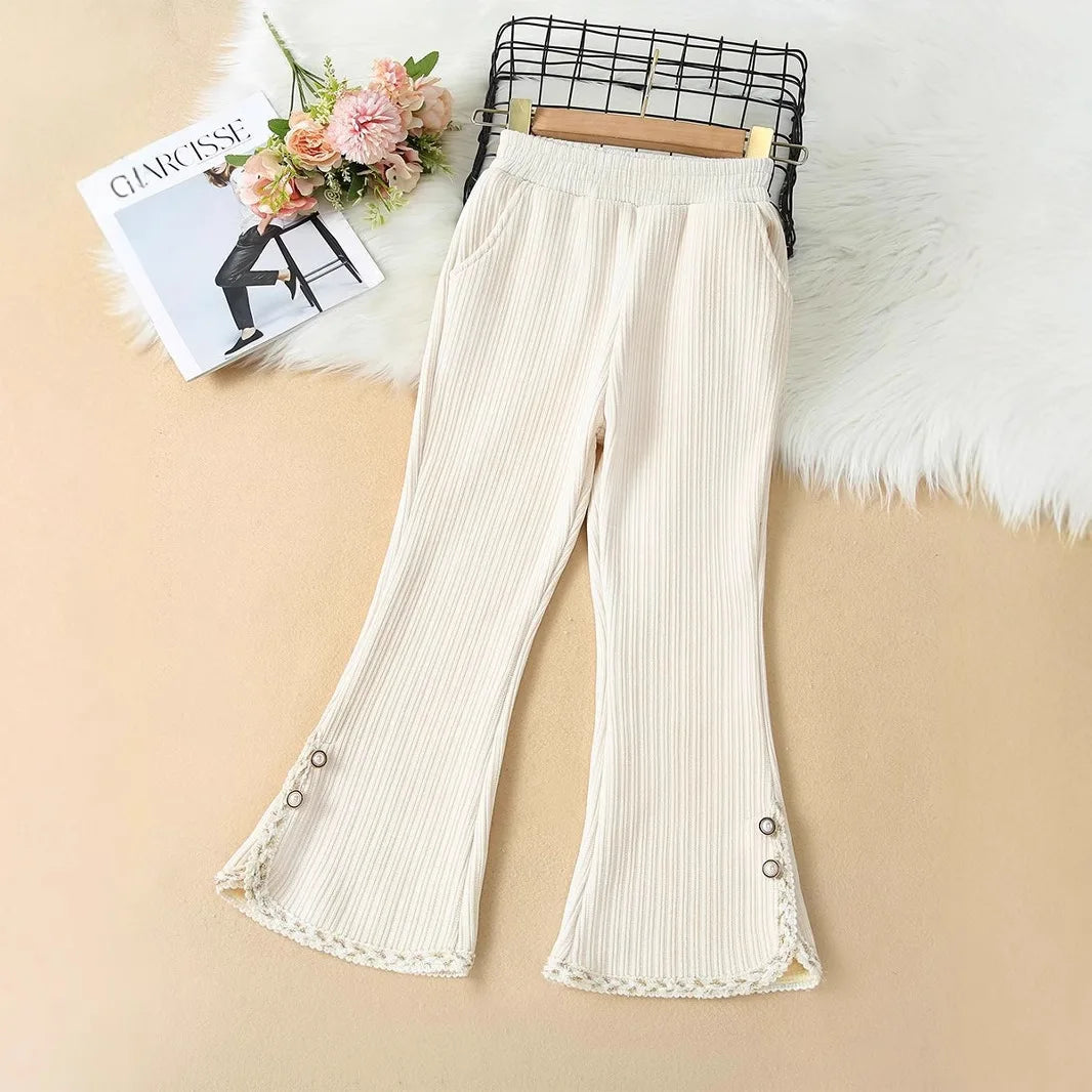 Nordspur | Girls Flared Chenille Pants