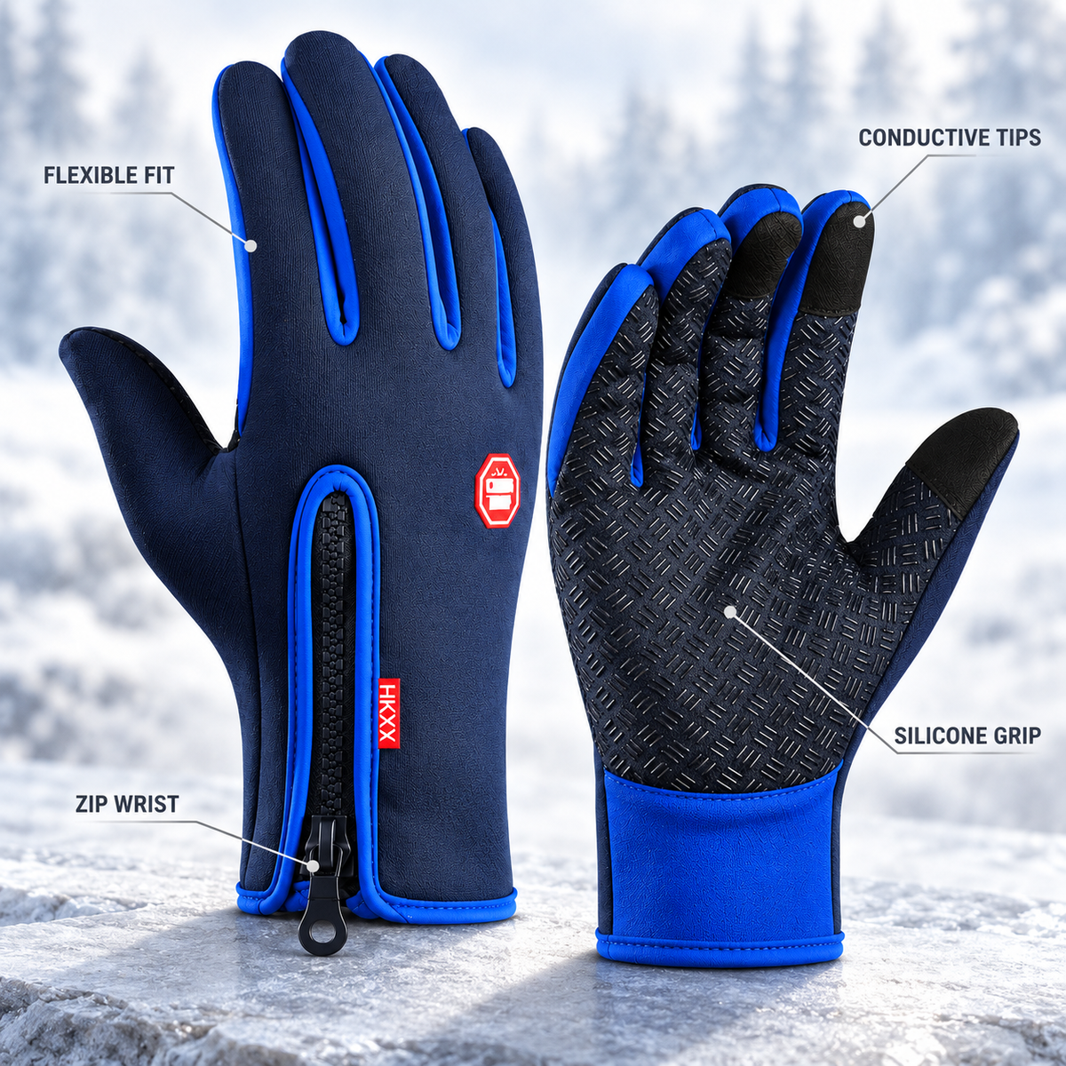 Nordspur | Glaciera Insulated Winter Cycling Gloves