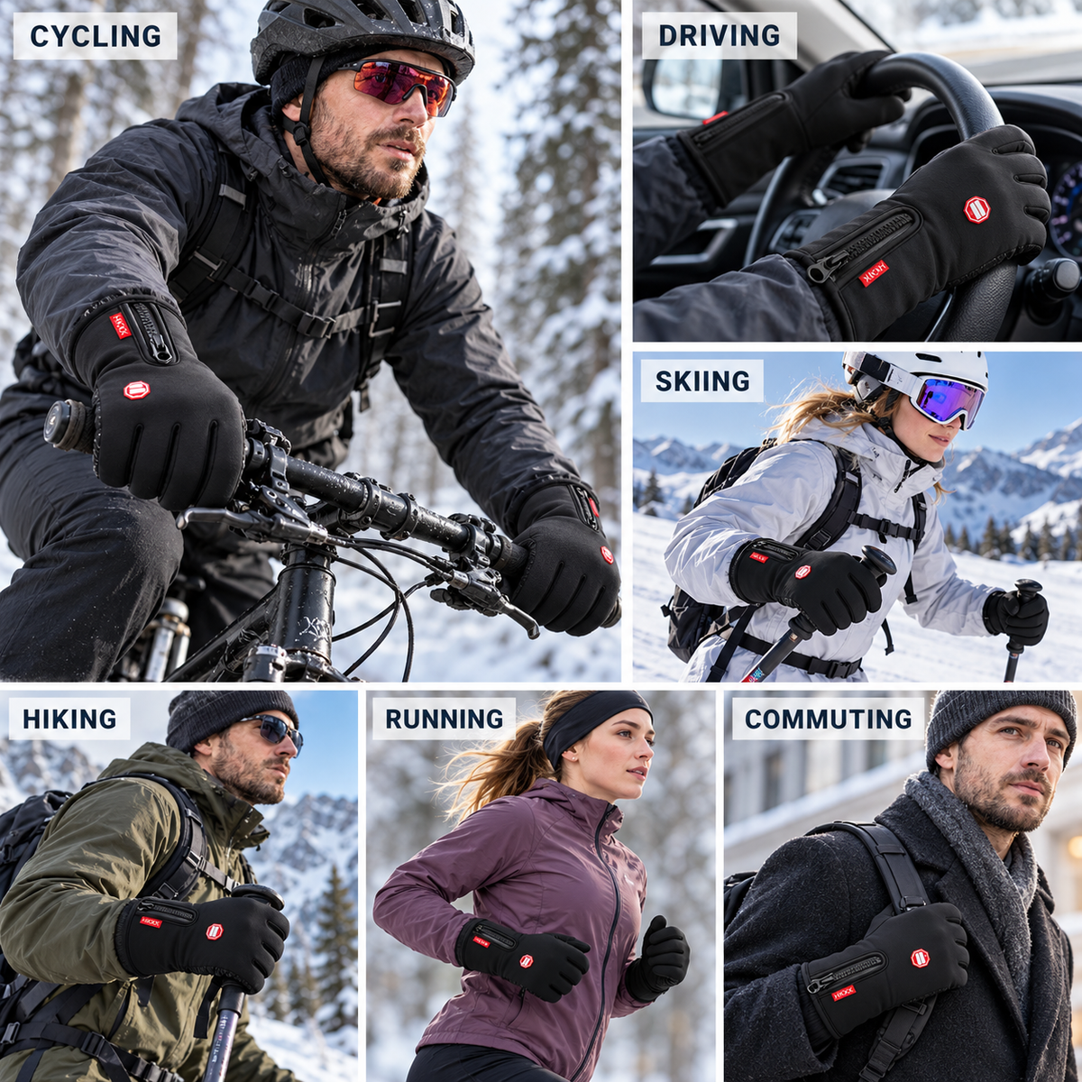 Nordspur | Glaciera Insulated Winter Cycling Gloves