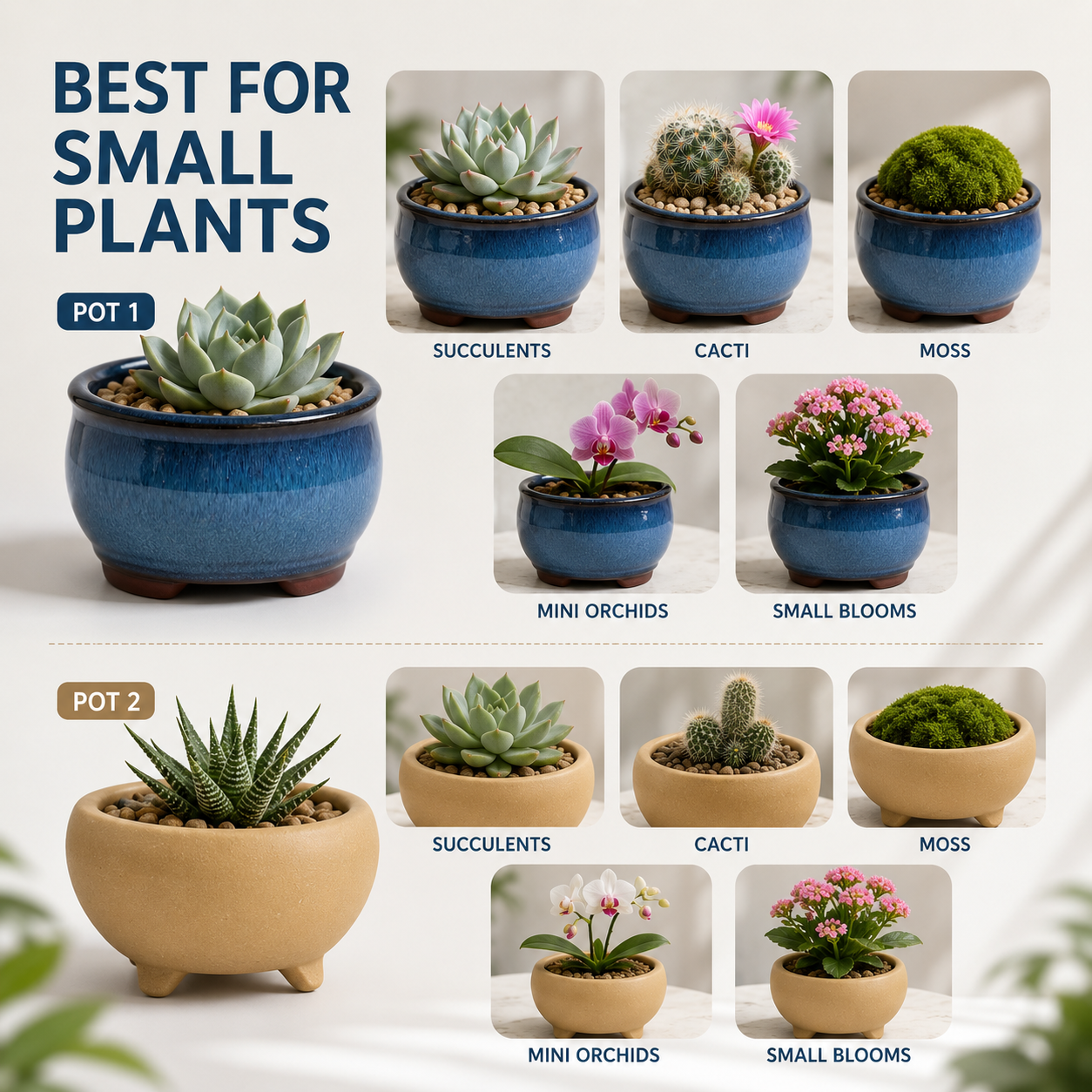 Nordspur | Glazwyn Round Glazed Indoor Planter Pot