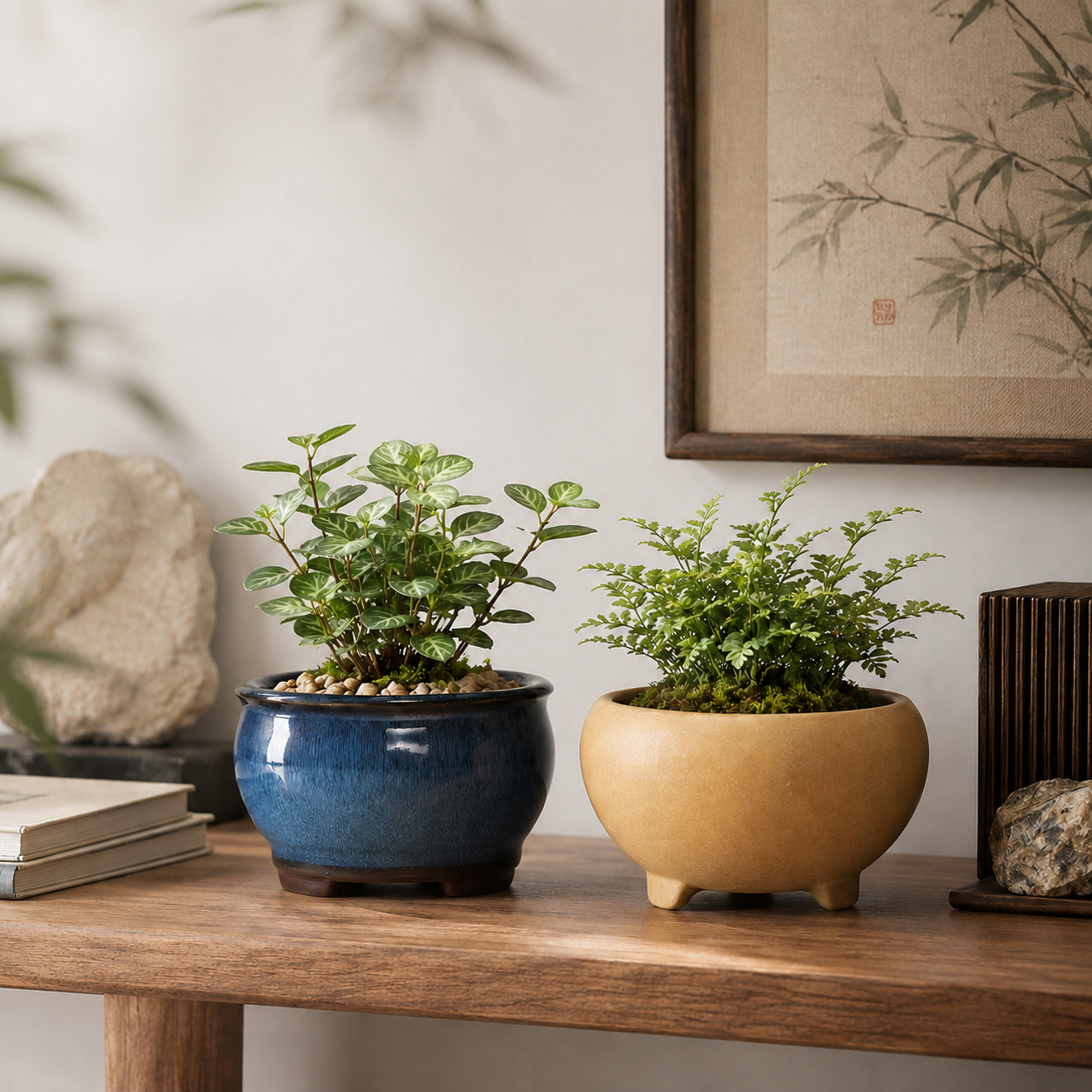 Nordspur | Glazwyn Round Glazed Indoor Planter Pot