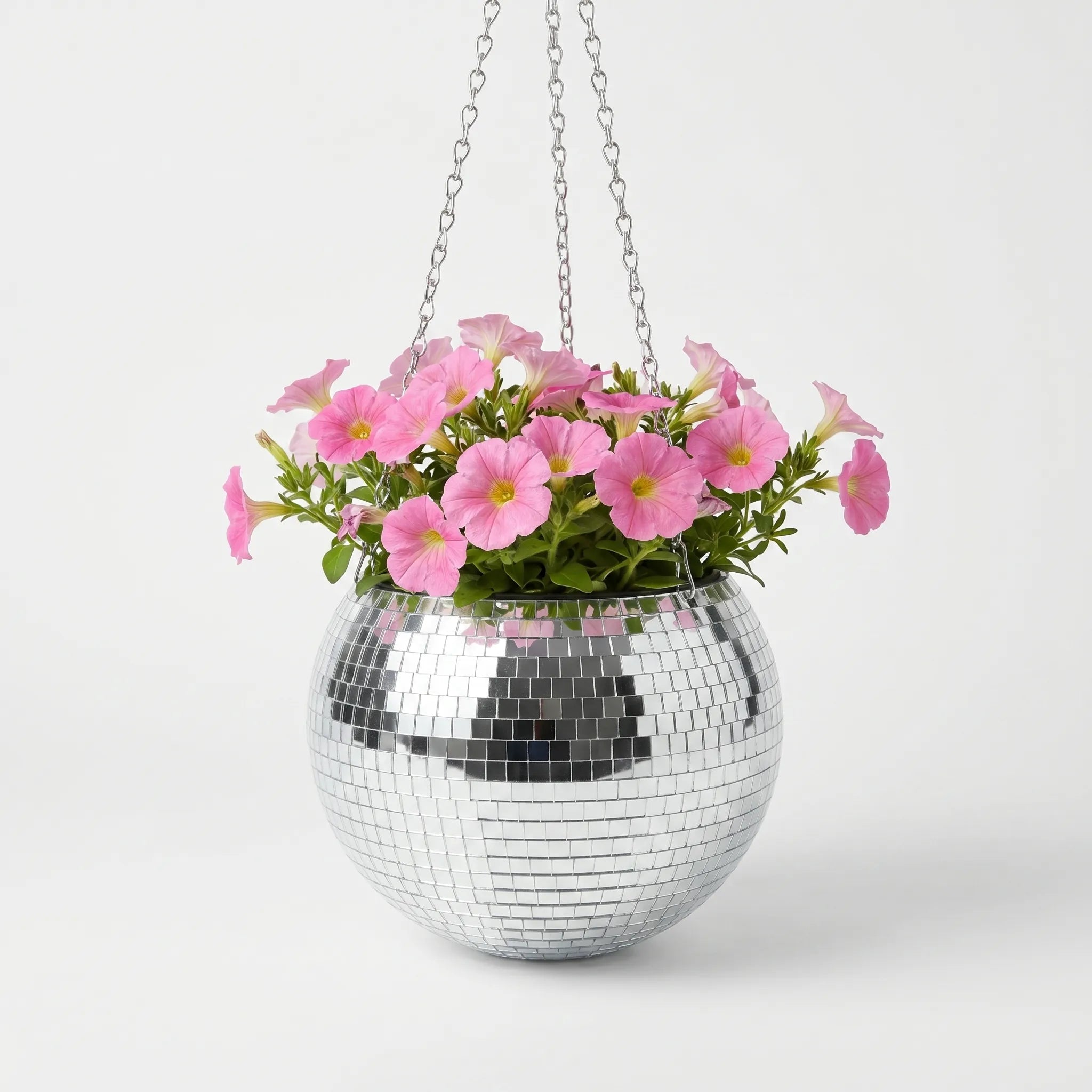 Nordspur | GleamSphere Hanging Disco Ball Planter