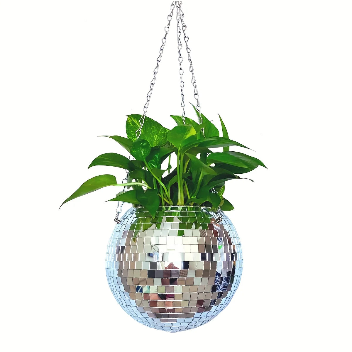 Nordspur | GleamSphere Hanging Disco Ball Planter